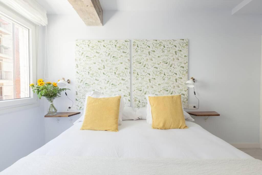 New Gorgeous Central Apartment - Beachfront - 3 Bd San Sebastián Eksteriør billede